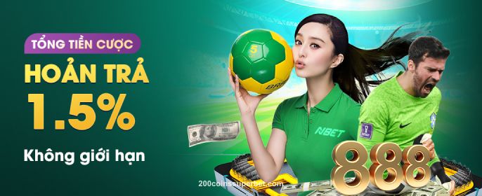 Banner promocional Superbet com 200 moedas grátis
